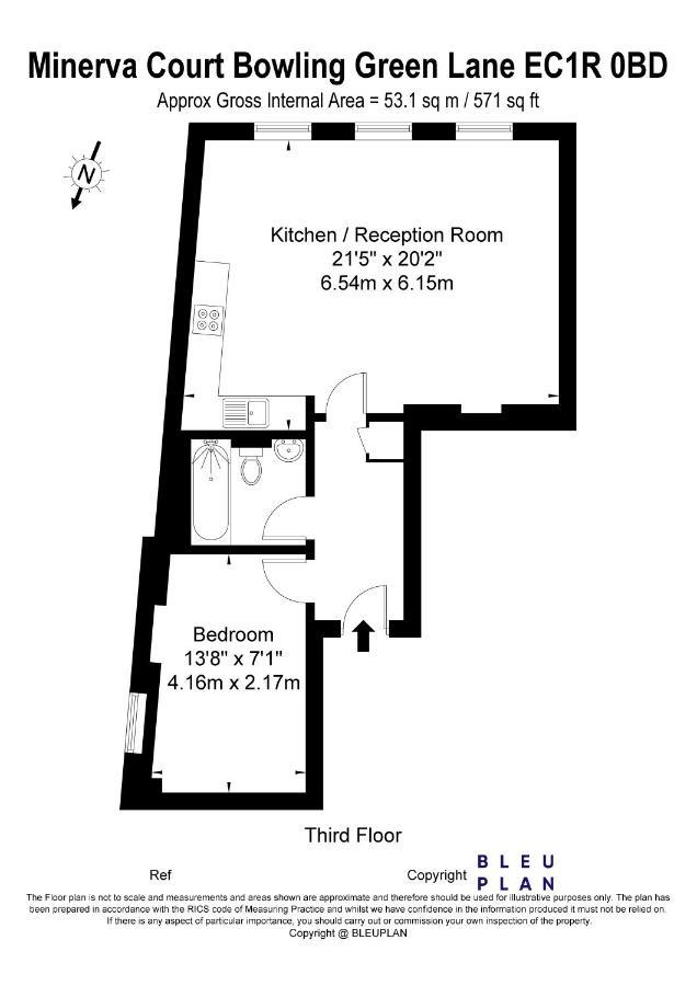 Mulberry Flat 5 - One Bedroom 3Rd Floor By City Living Лондон Экстерьер фото